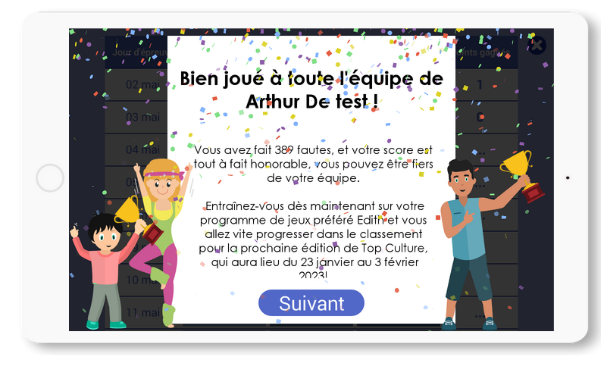 Classamento TOP CULTURE