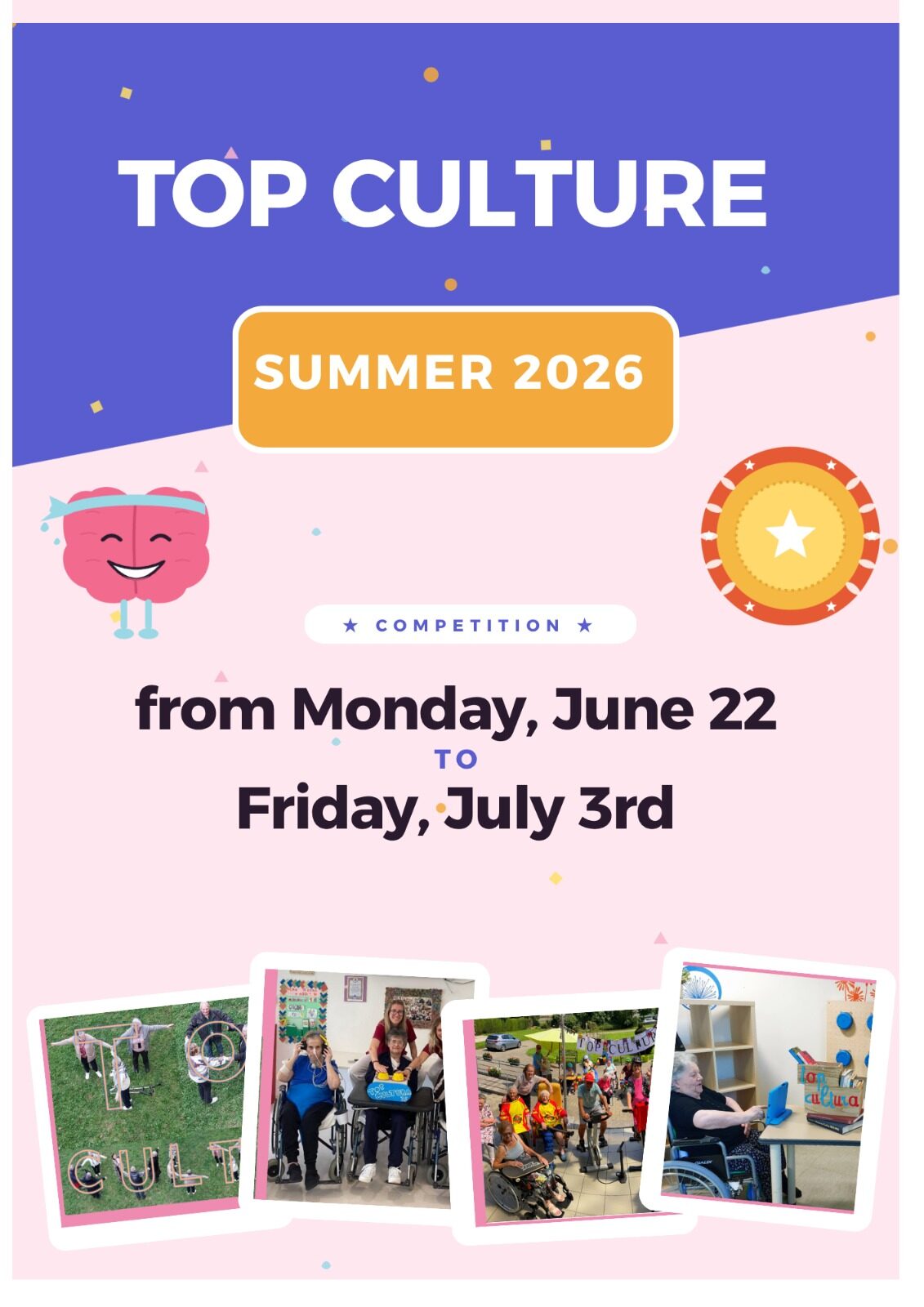 TOP CULTURE summer 2026 Flyer