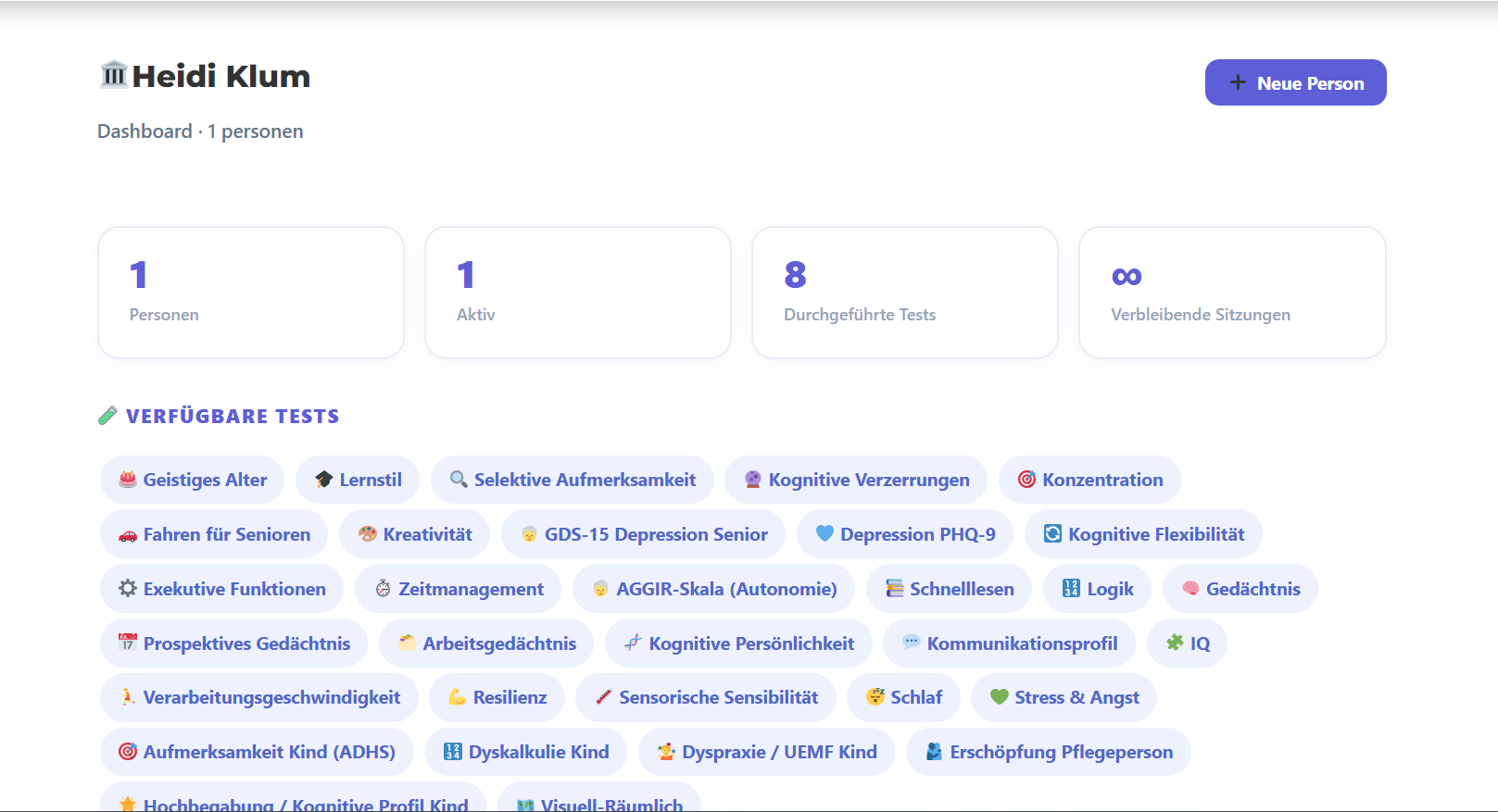 Dynseo Test-Dashboard