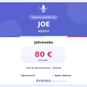 COACH JOE ASSIST DE