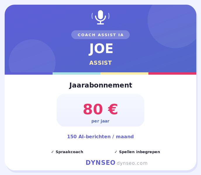 COACH JOE ASSIST NL