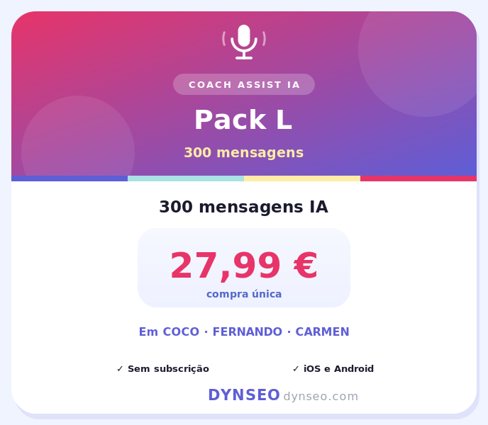 COACH PACK L PT