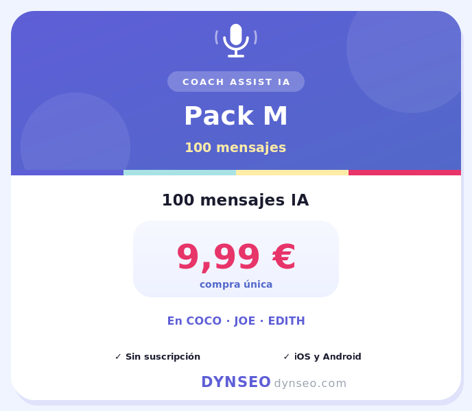 COACH PACK M ES