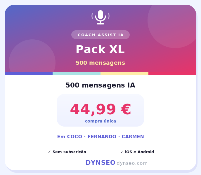 COACH PACK XL PT