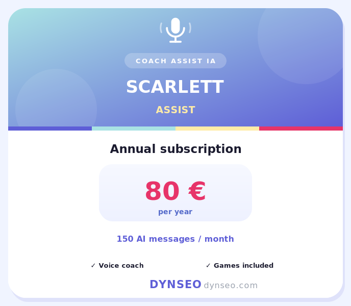 COACH SCARLETT ASSIST EN