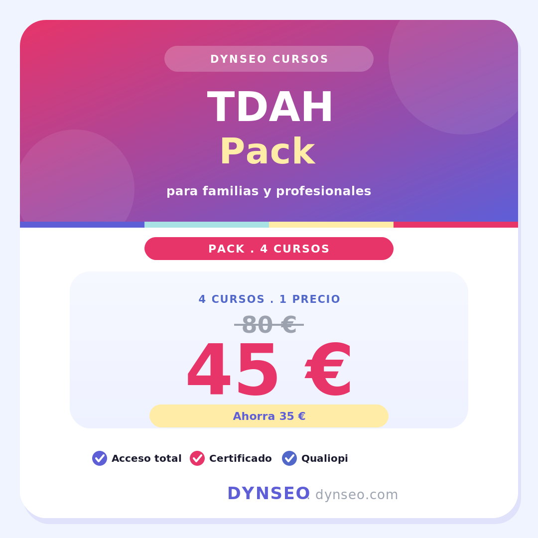 DYNSEO Pack adhd ES cover
