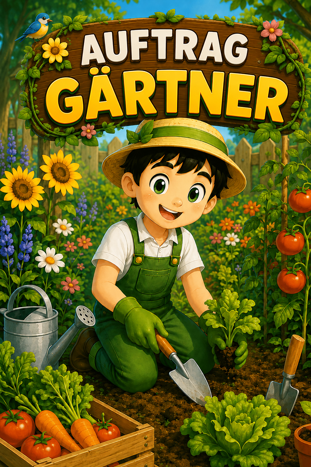 Mission Gärtner — COCO-Heft zum Ausdrucken