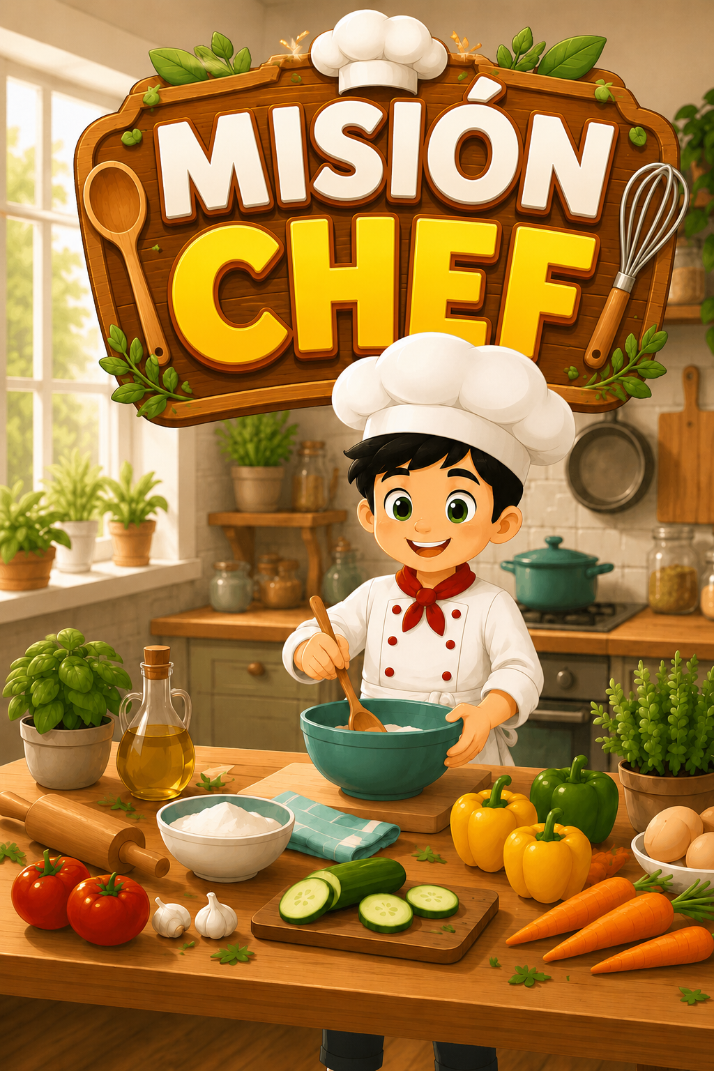 Misión Chef — cuaderno COCO para imprimir