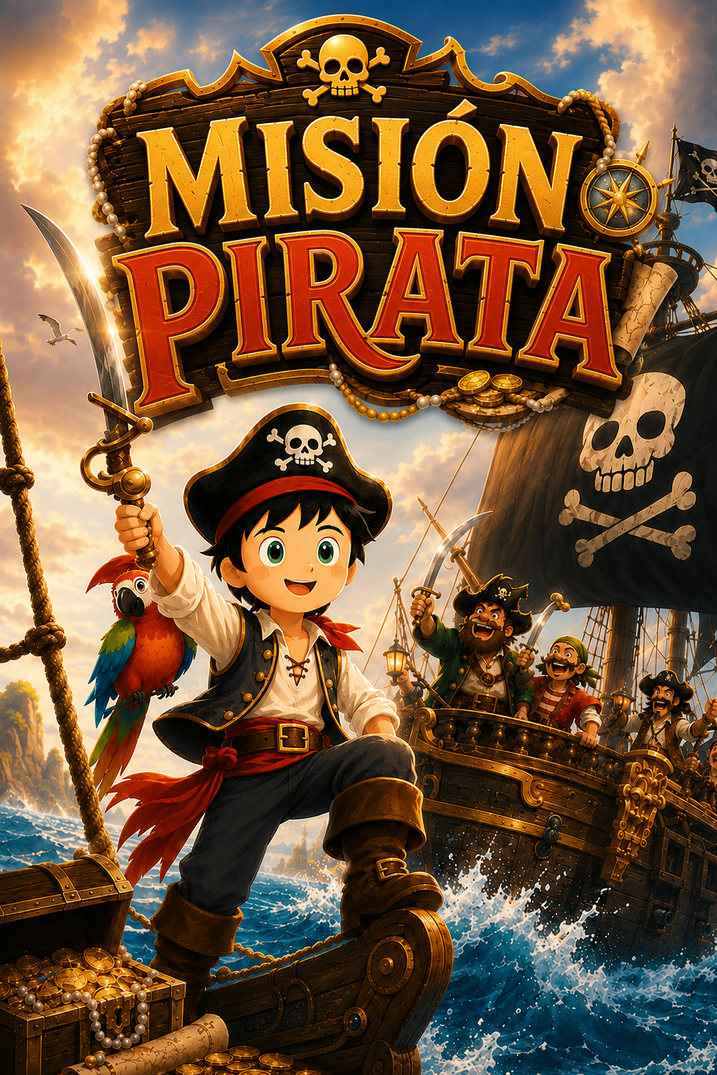 COCO — portada del cuaderno Misión Pirata