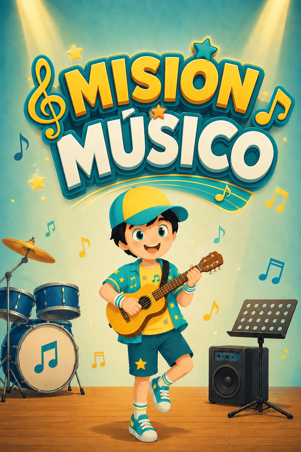 Misión Músico — cuaderno COCO para imprimir
