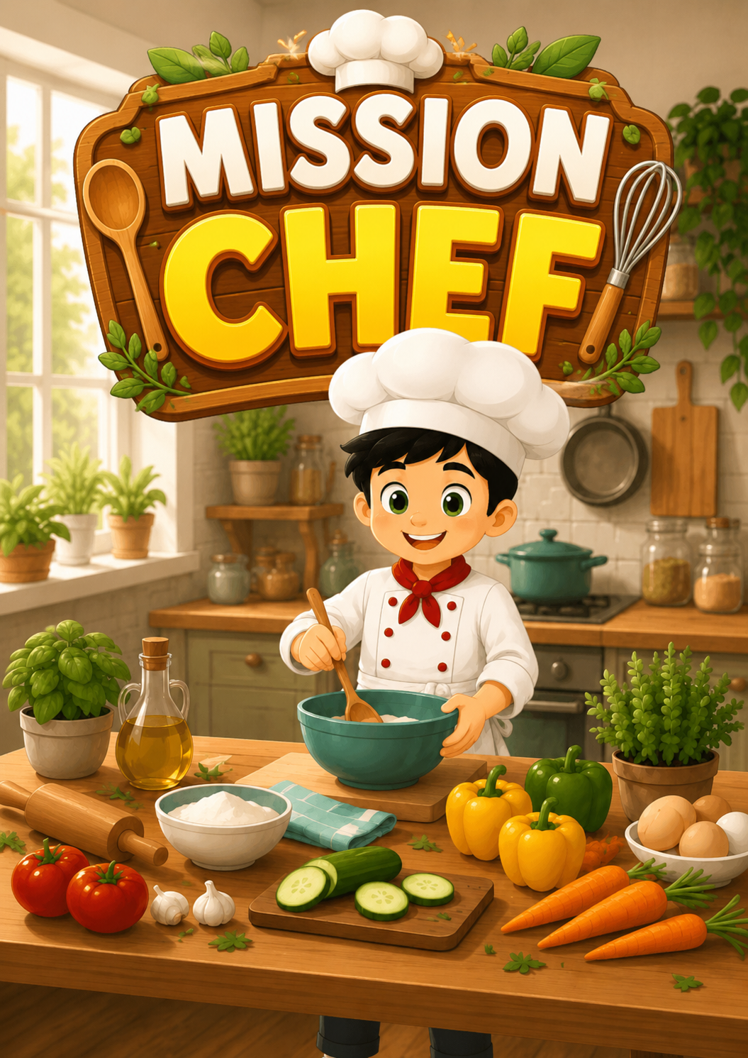 Mission Chef — printable COCO activity booklet