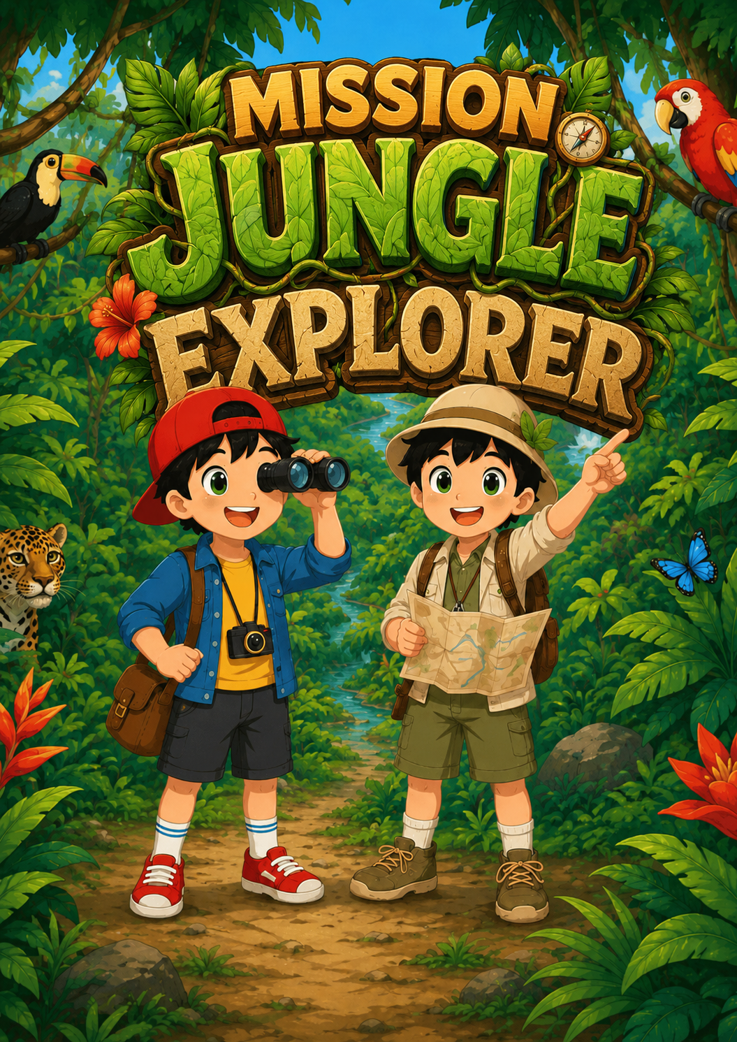 Mission Jungle Explorer — printable COCO activity booklet