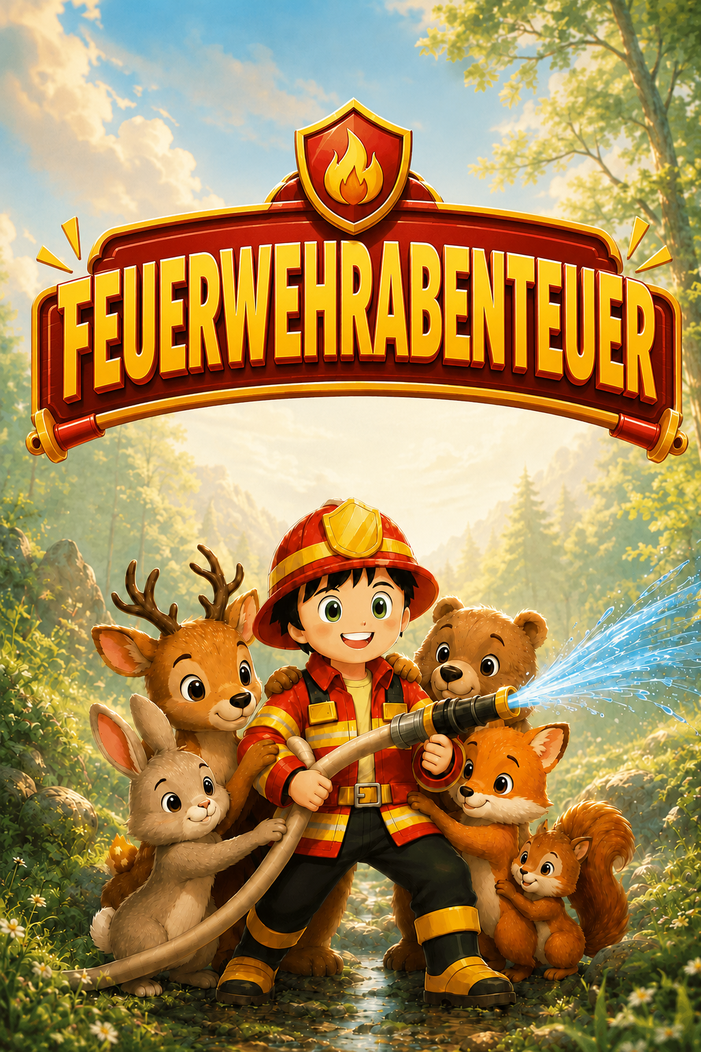 Mission Feuerwehrabenteuer — COCO-Heft zum Ausdrucken