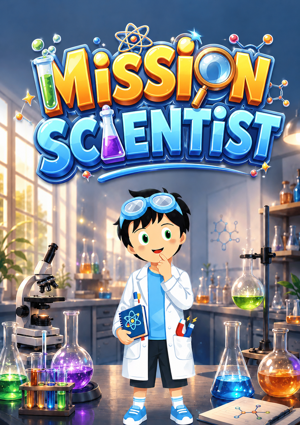 Mission Scientist — printable COCO activity booklet
