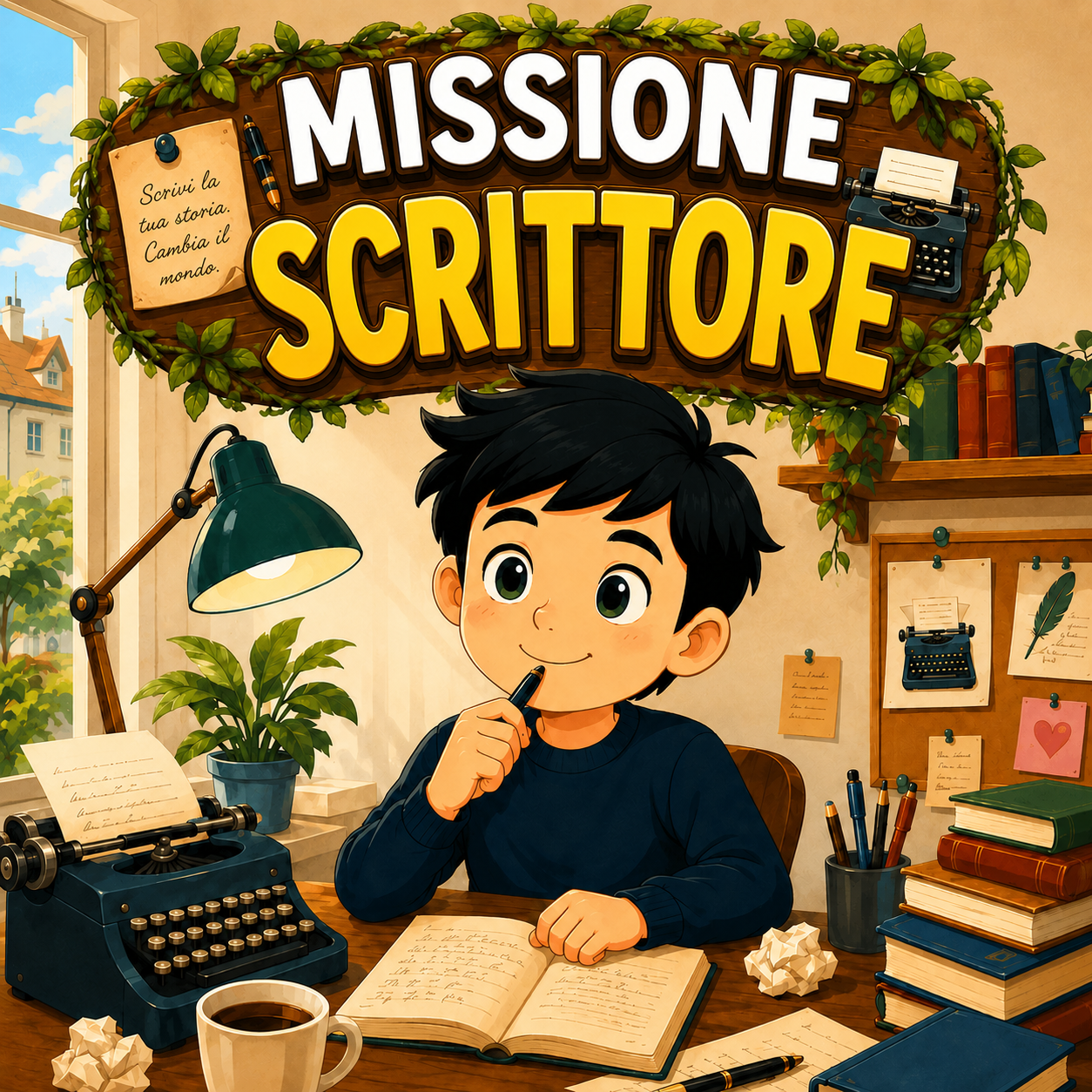 Missione Scrittore — quaderno di attività COCO da stampare