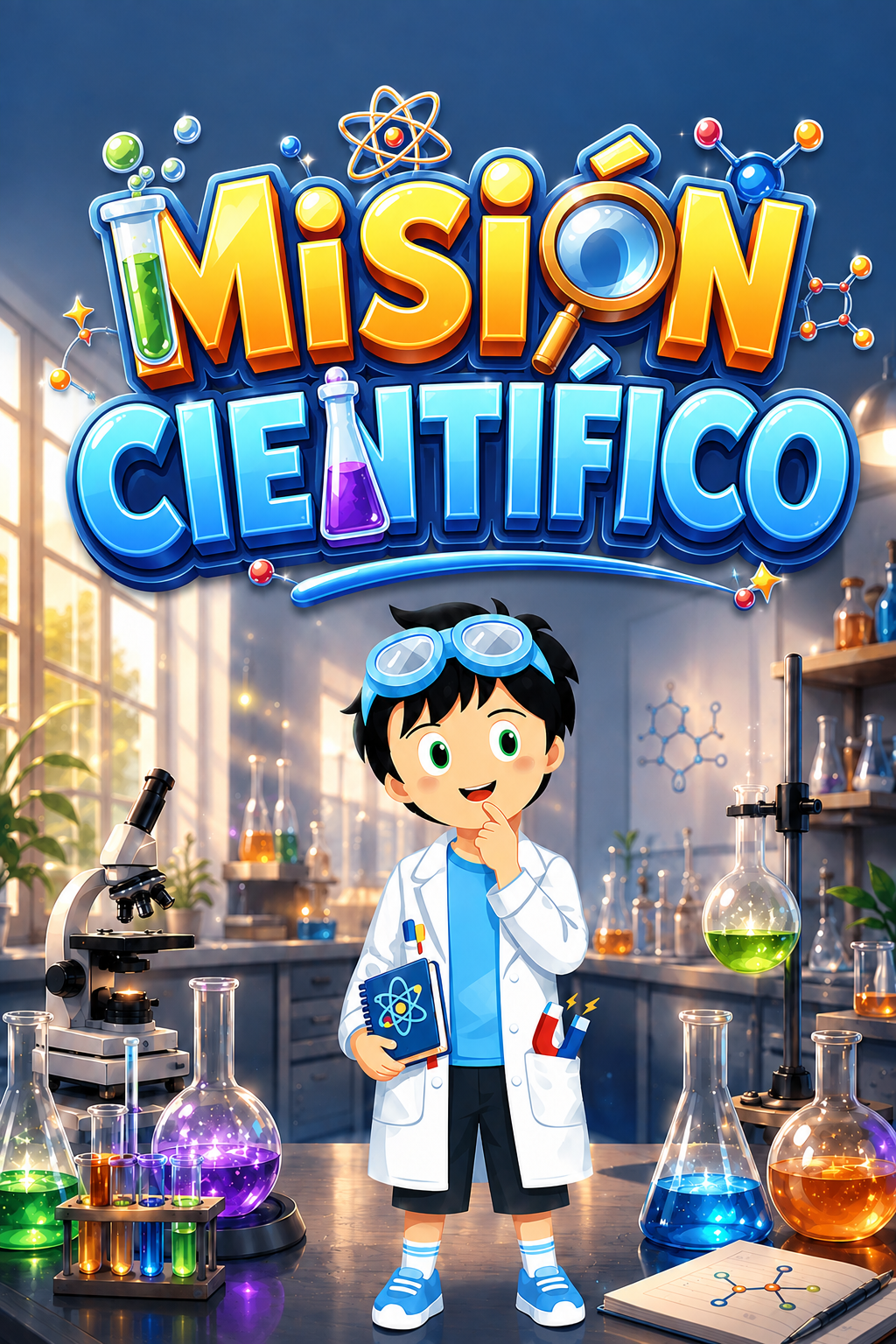 Misión Científico — cuaderno COCO para imprimir