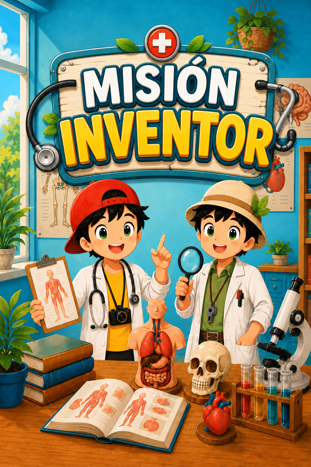 Misión Inventor — cuaderno COCO para imprimir