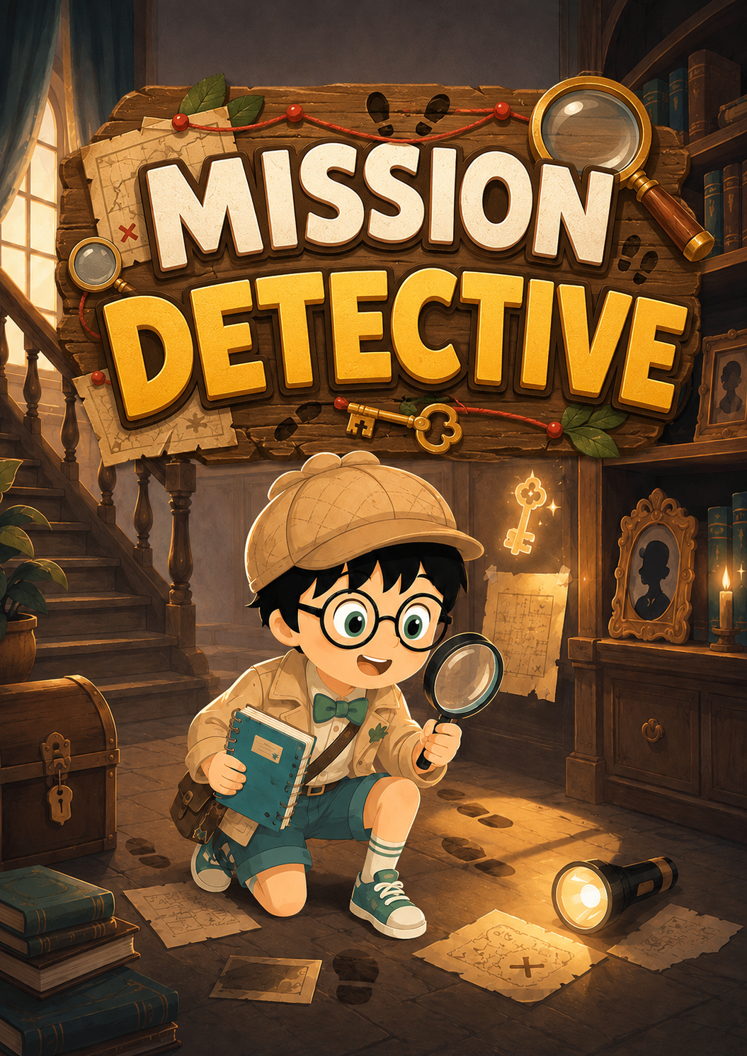 Mission Detective — printable COCO activity booklet