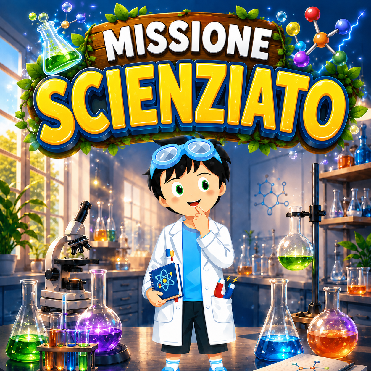 Missione Scienziato — quaderno di attività COCO da stampare
