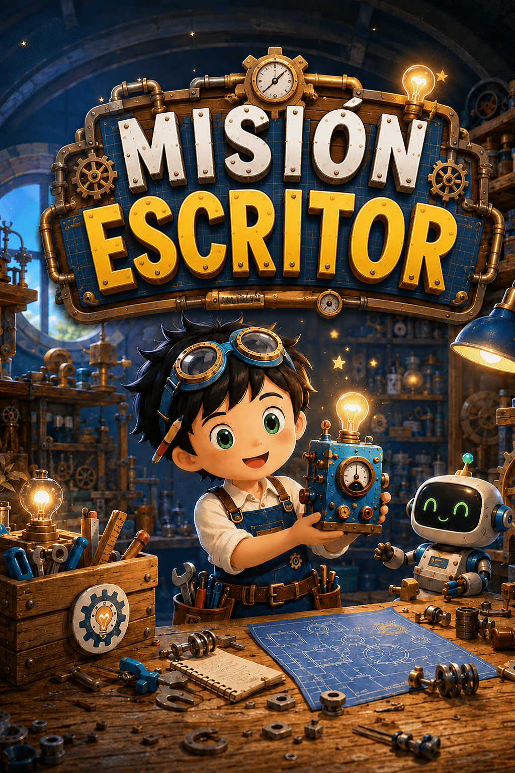 Misión Escritor — cuaderno COCO para imprimir