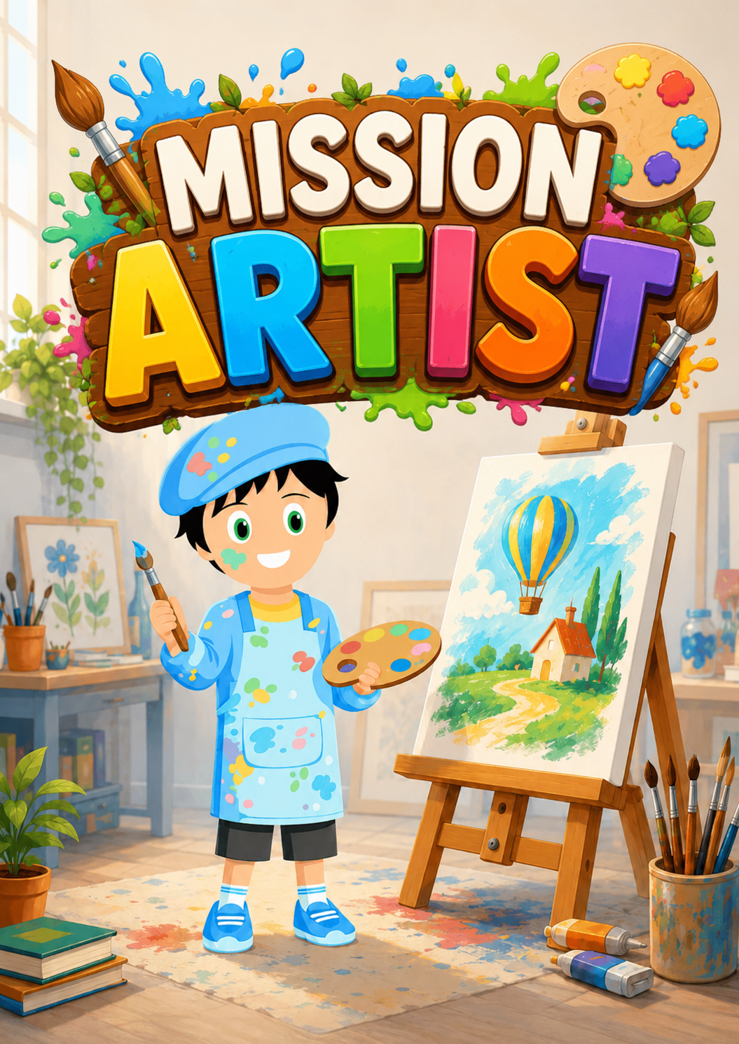 Mission Artist activity booklet