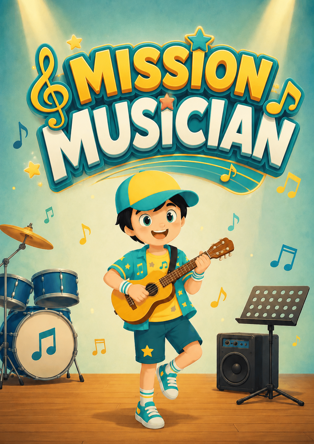 Mission Musician — printable COCO activity booklet