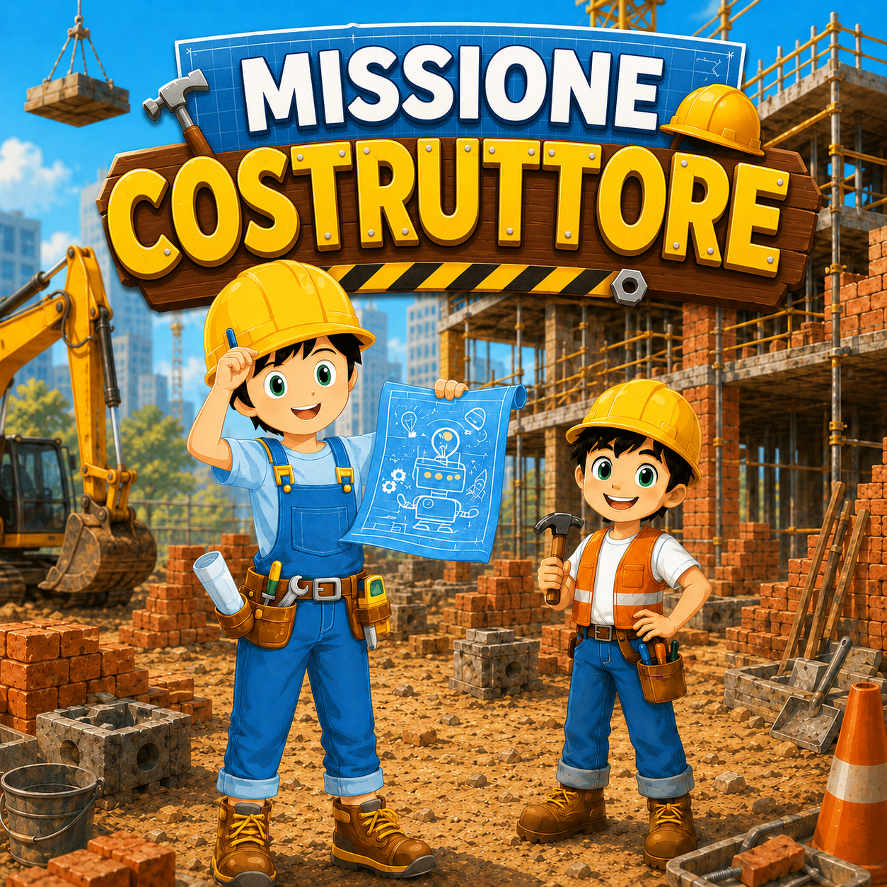 Missione Costruttore — quaderno di attività COCO da stampare