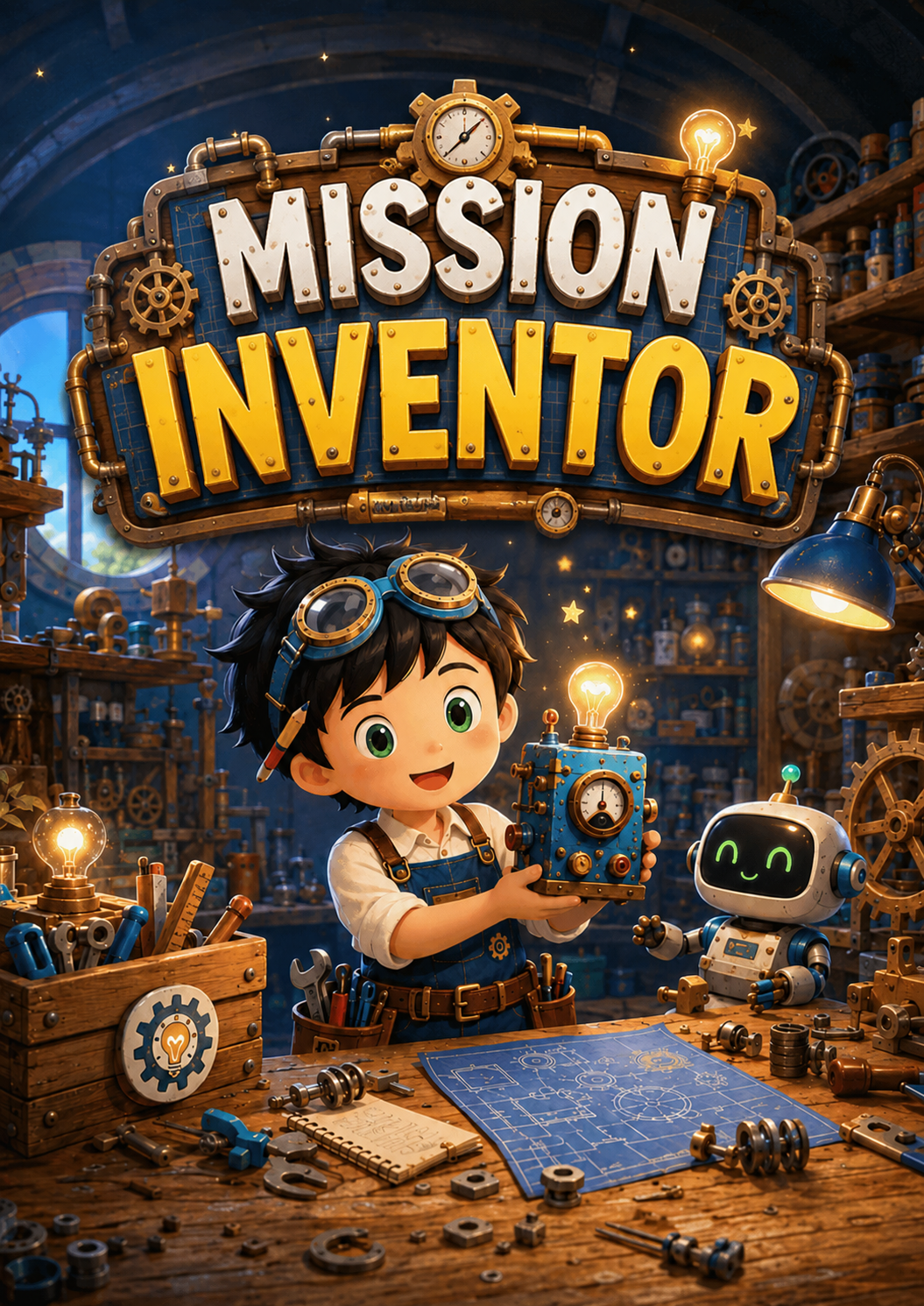 Mission Inventor — printable COCO activity booklet