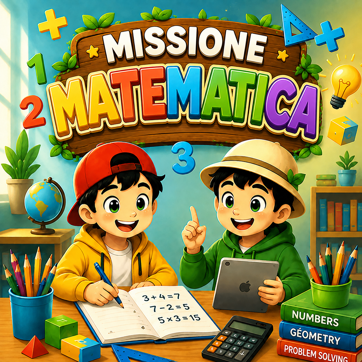 Missione Matematica — quaderno di attività COCO da stampare