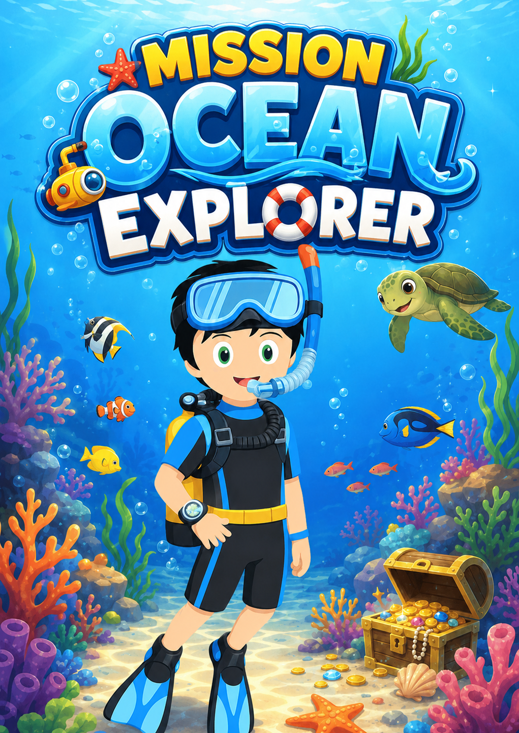 Mission Ocean Explorer — printable COCO activity booklet