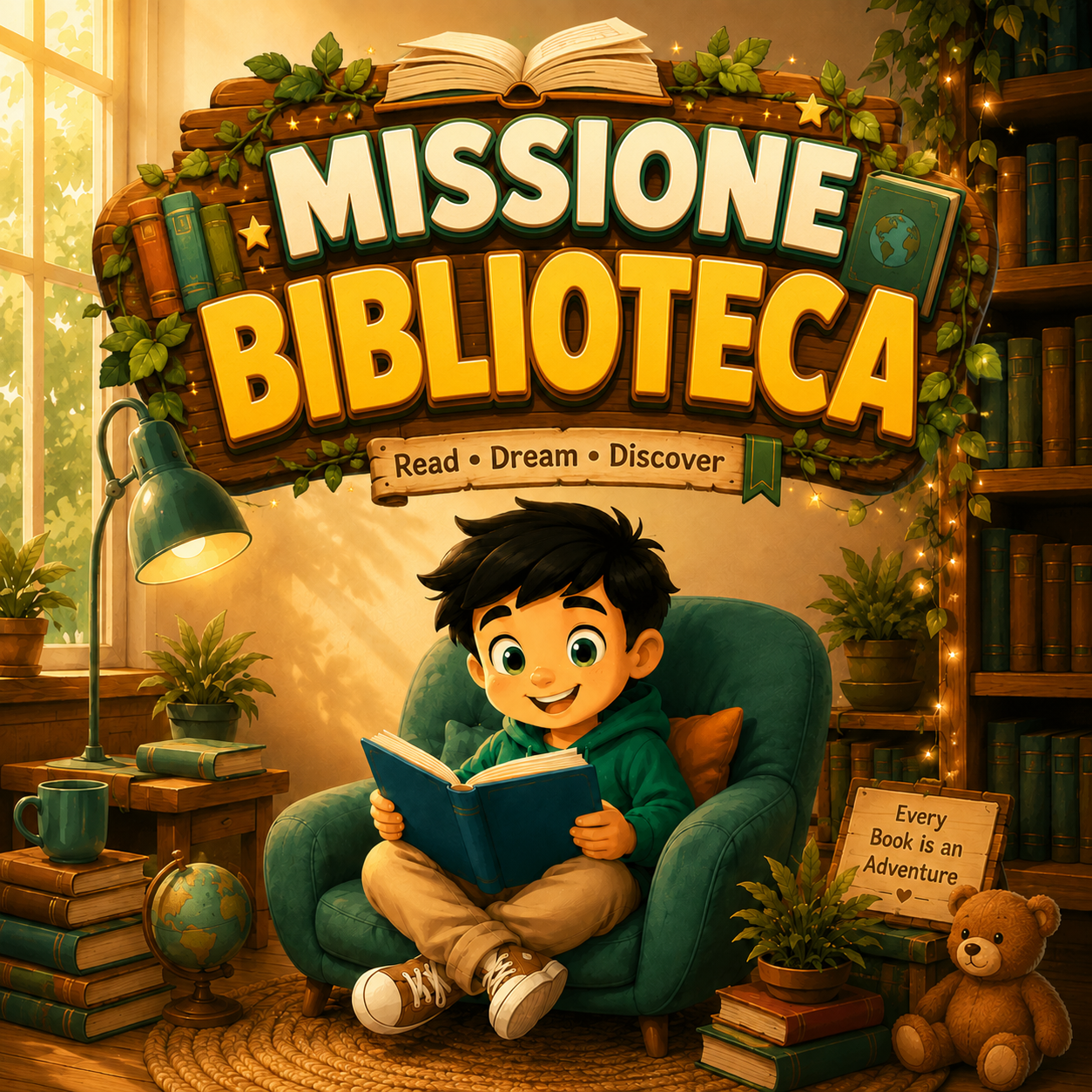 Missione Biblioteca — quaderno di attività COCO da stampare