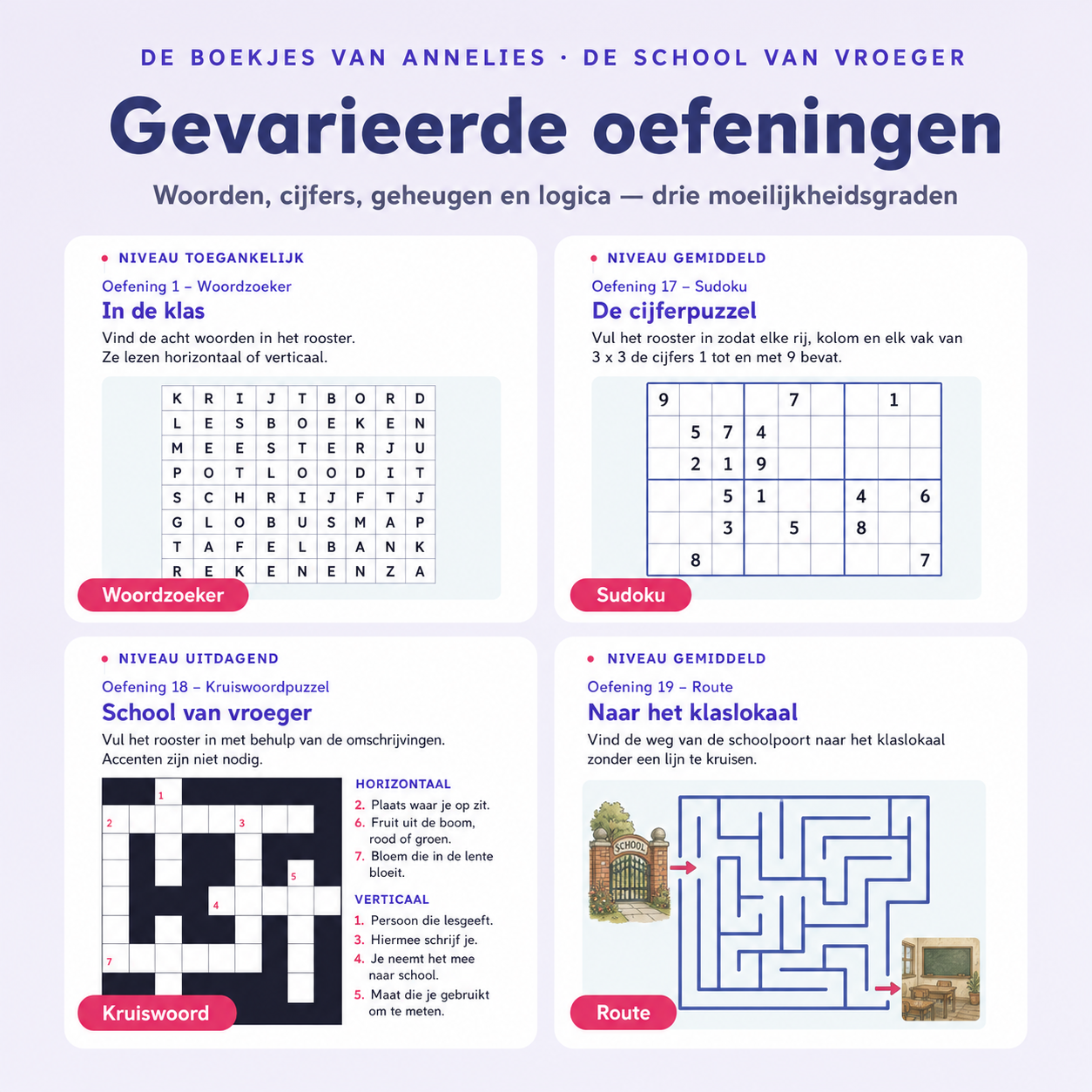 07 gevarieerde oefeningen voor de klas
