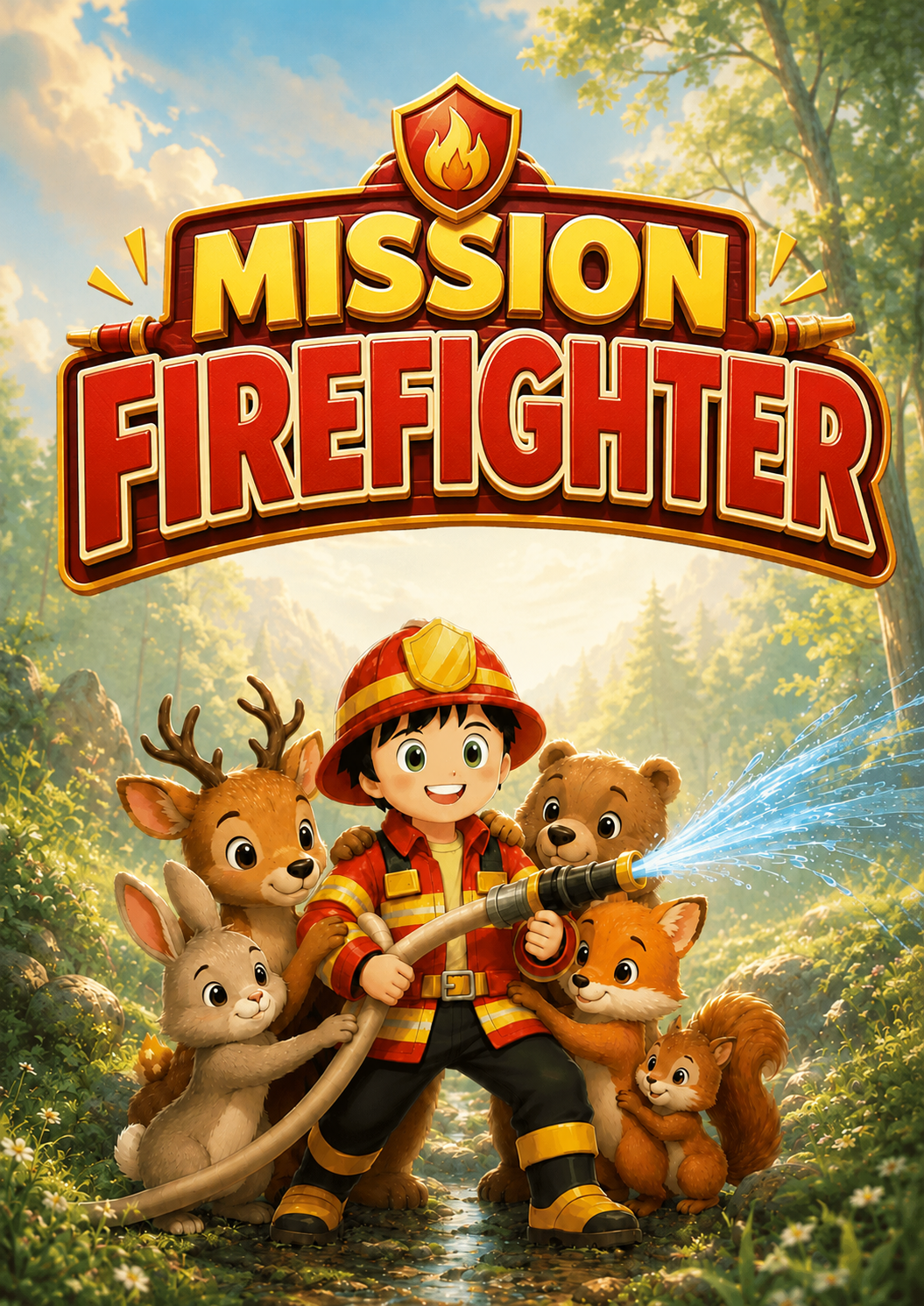 Mission Firefighter — printable COCO activity booklet