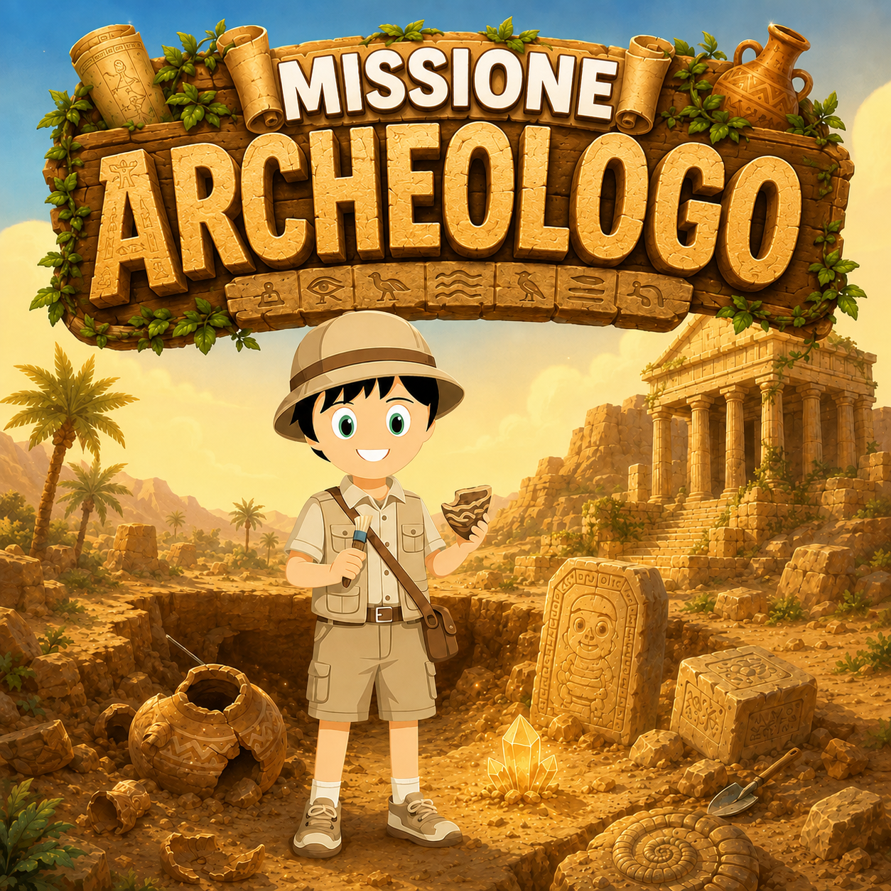 Missione Archeologo — quaderno di attività COCO da stampare