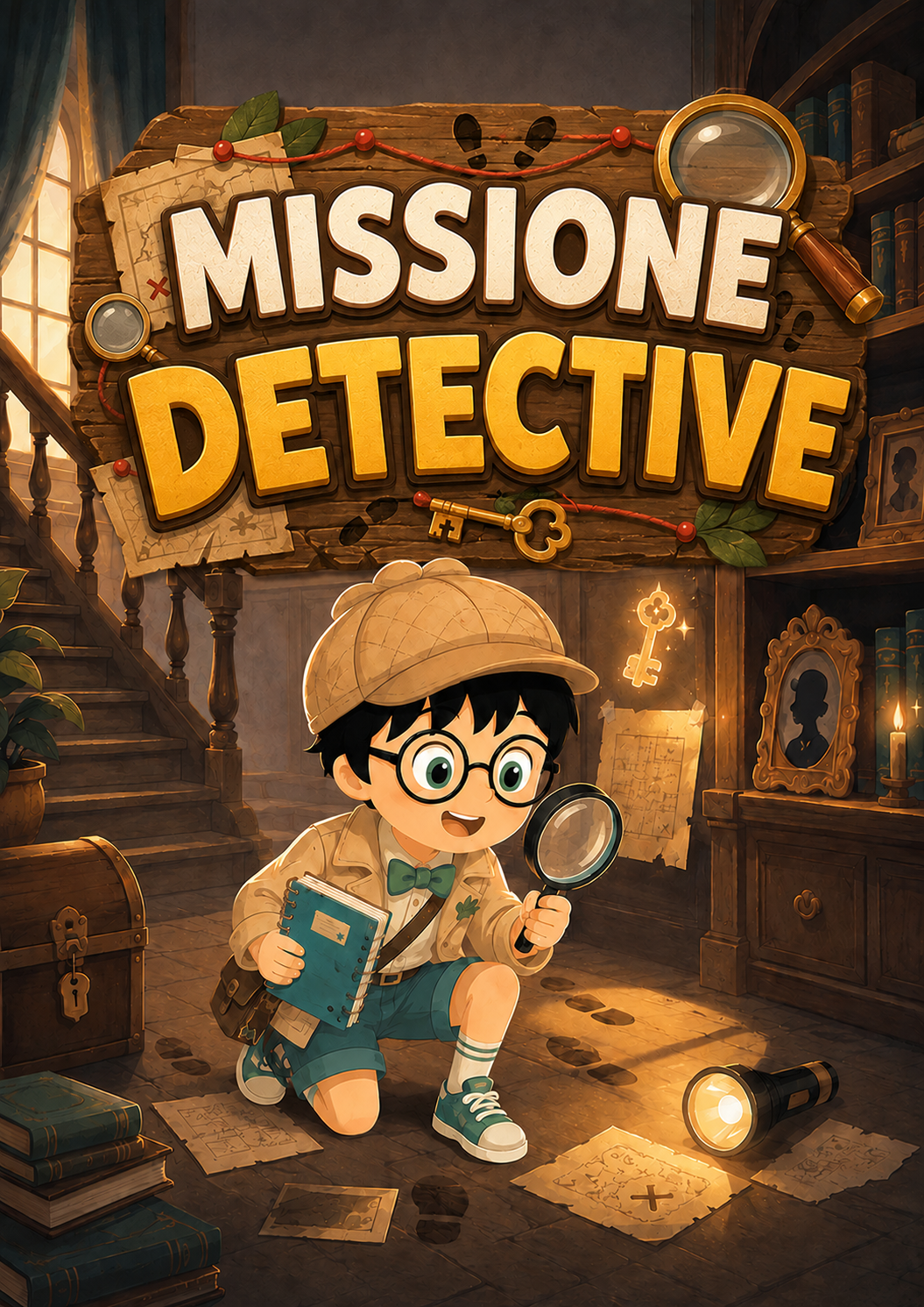 Missione Detective — quaderno COCO da stampare
