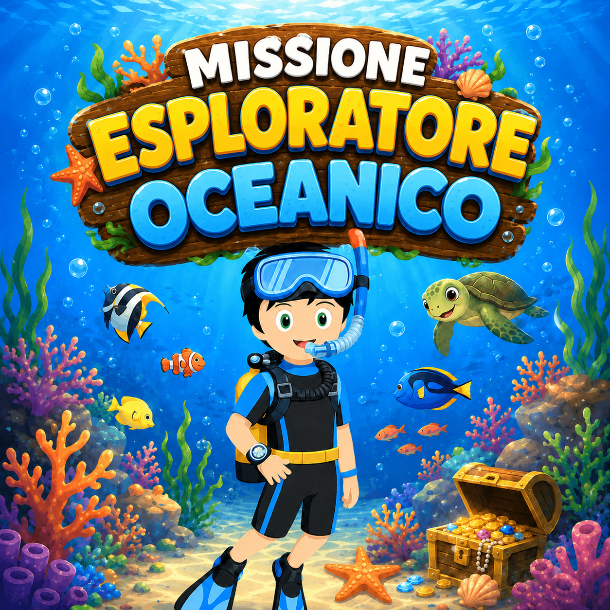 Missione Esploratore Oceanico — quaderno di attività COCO da stampare