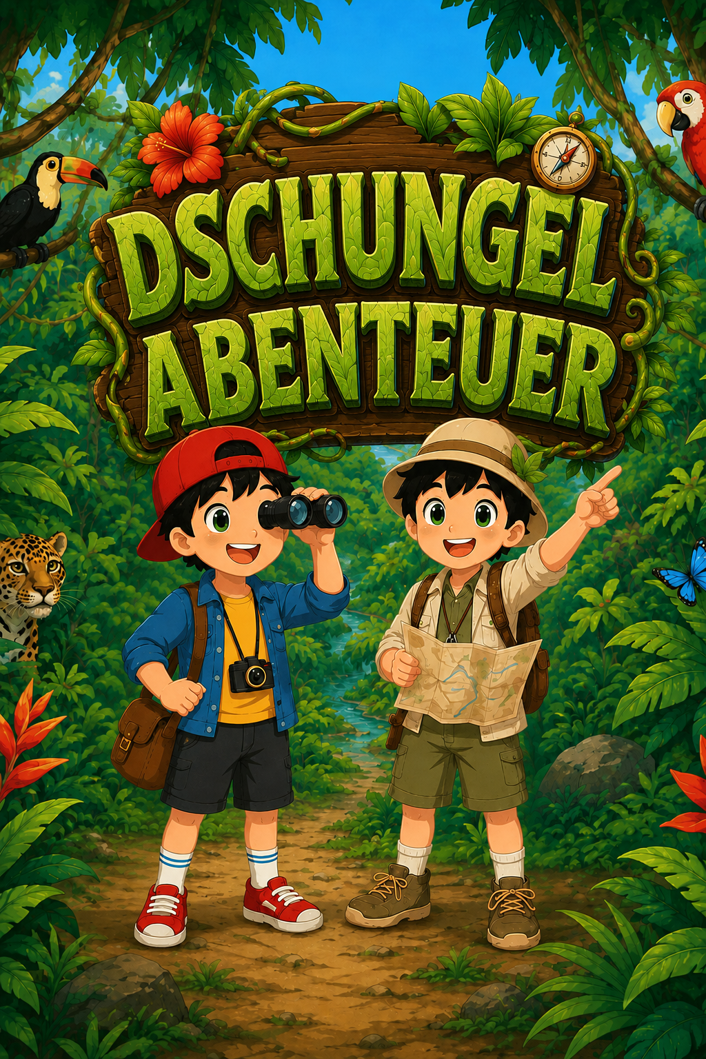 Mission Dschungelabenteuer — COCO-Heft zum Ausdrucken