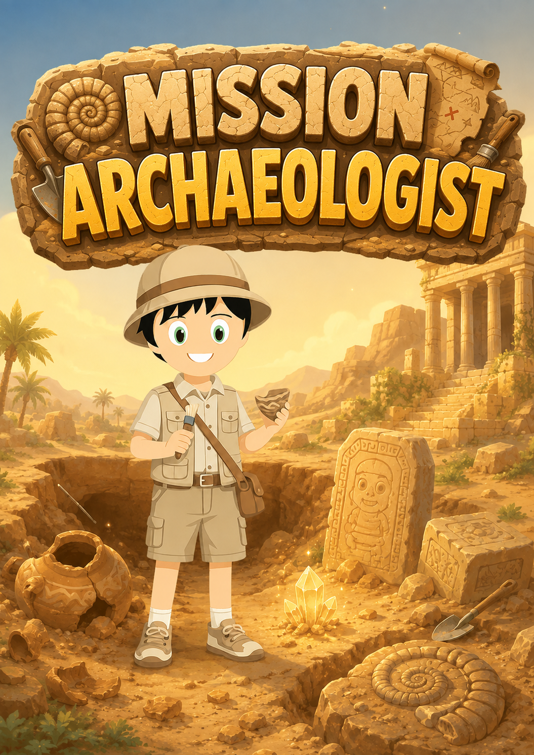 Mission Archaeologist — printable COCO activity booklet