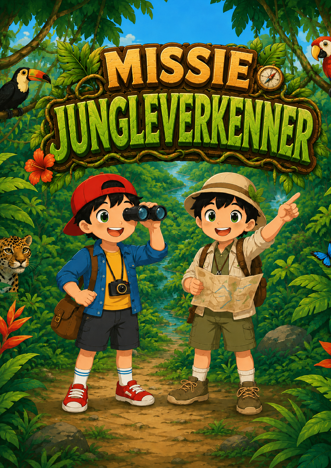Missie Jungleverkenner — COCO-boekje om te printen