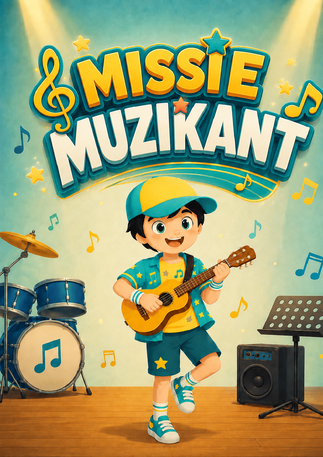 Missie Muzikant — COCO-boekje om te printen