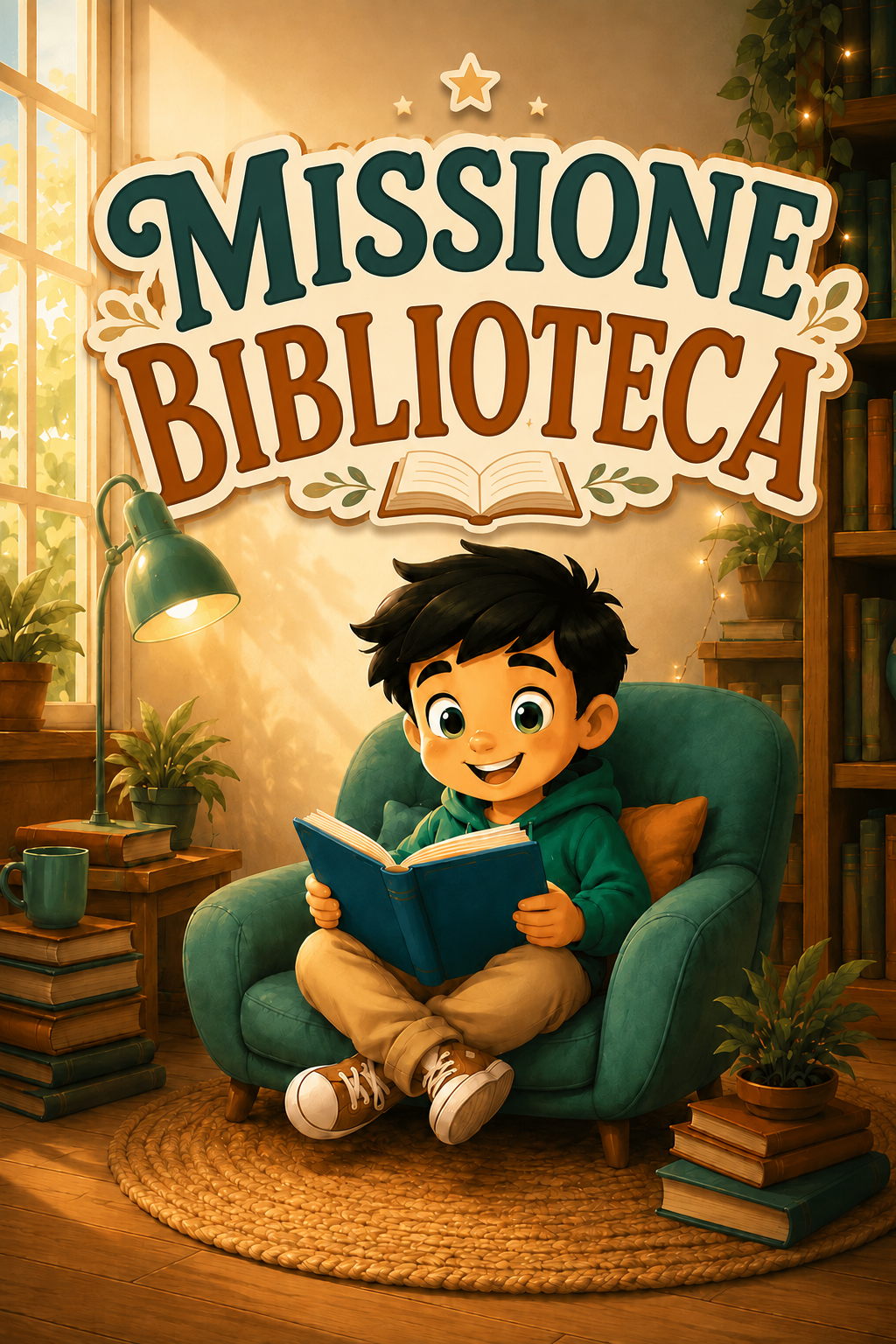 Missione Biblioteca — quaderno COCO da stampare
