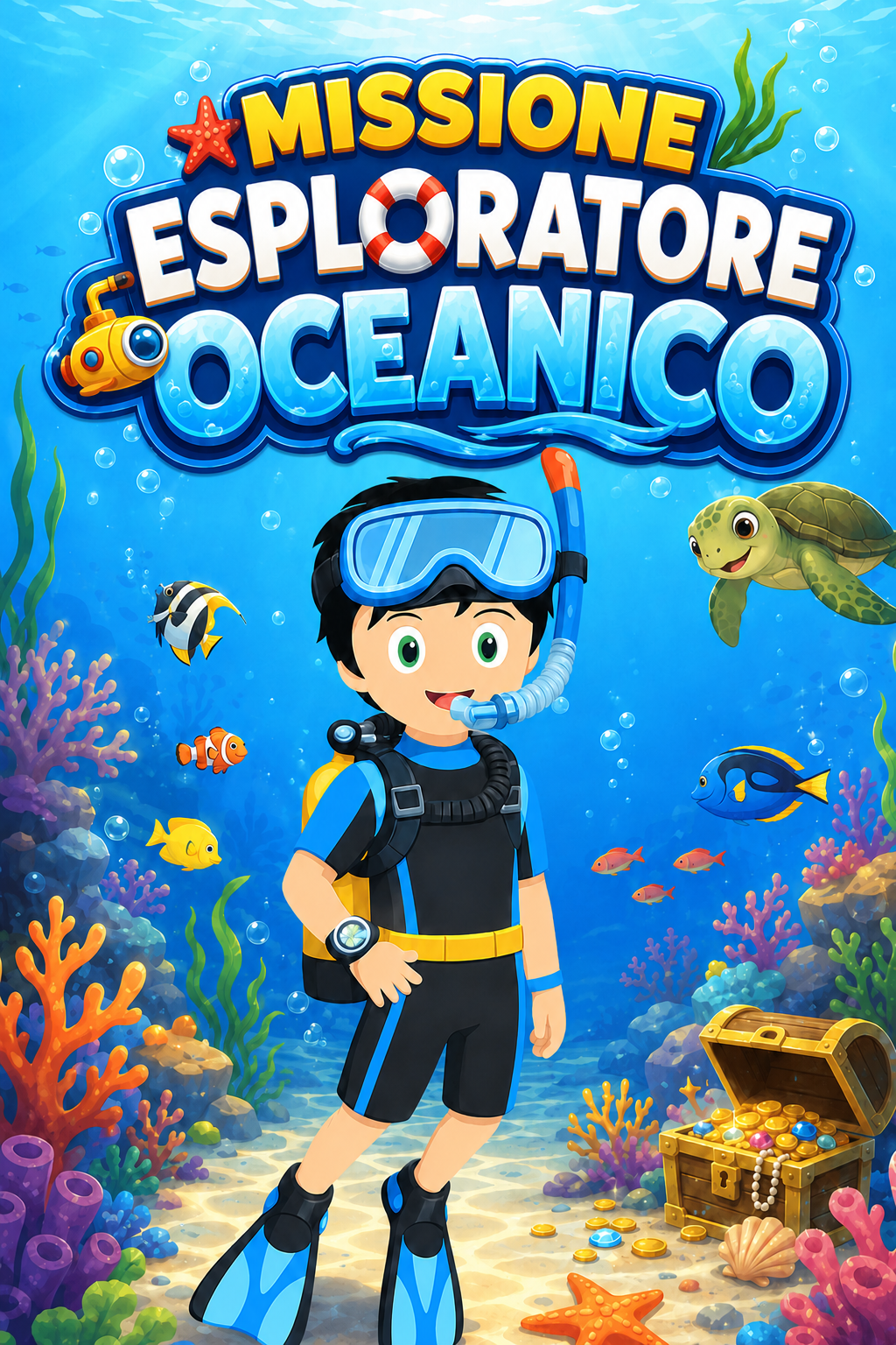 Missione Esploratore Oceanico — quaderno COCO da stampare