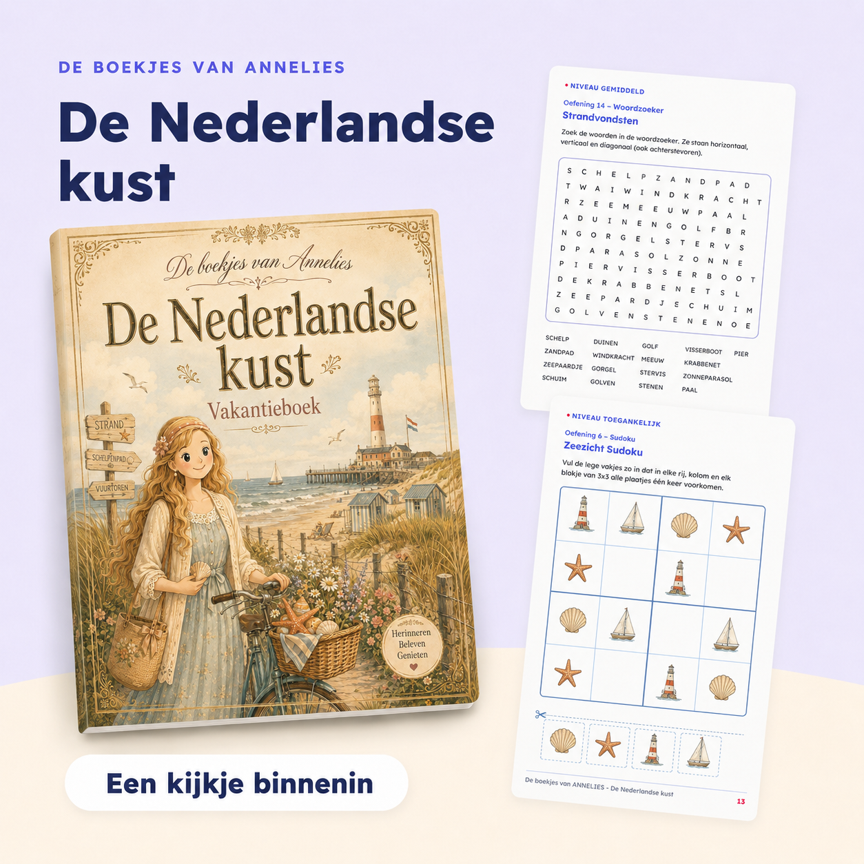 19 aperçu du carnet sur la côte néerlandaise