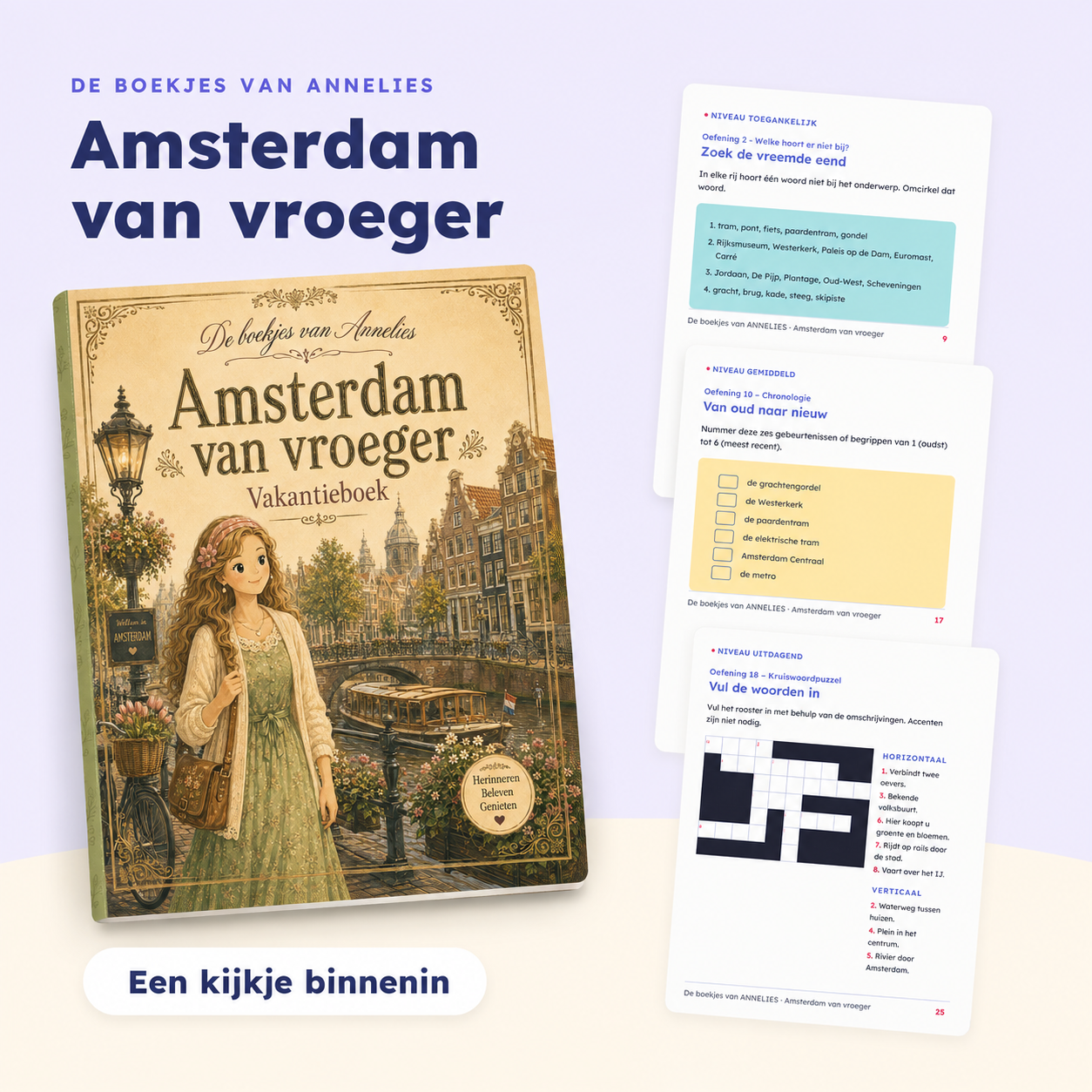 22 amsterdamse herinneringen en puzzelplezier