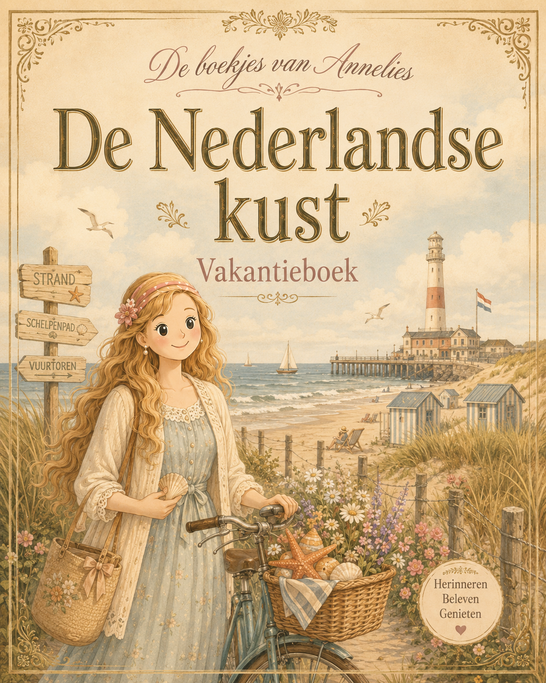 De Nederlandse Kust — boekje Annelies om af te drukken