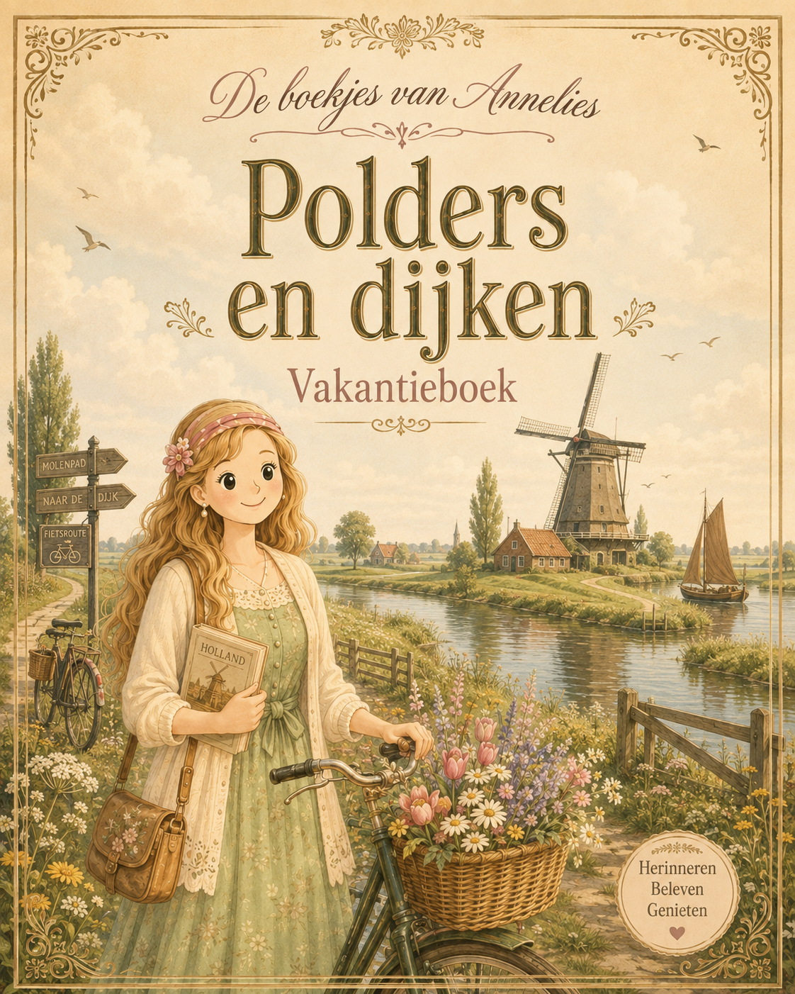ANNELIES — omslag van Polders en dijken