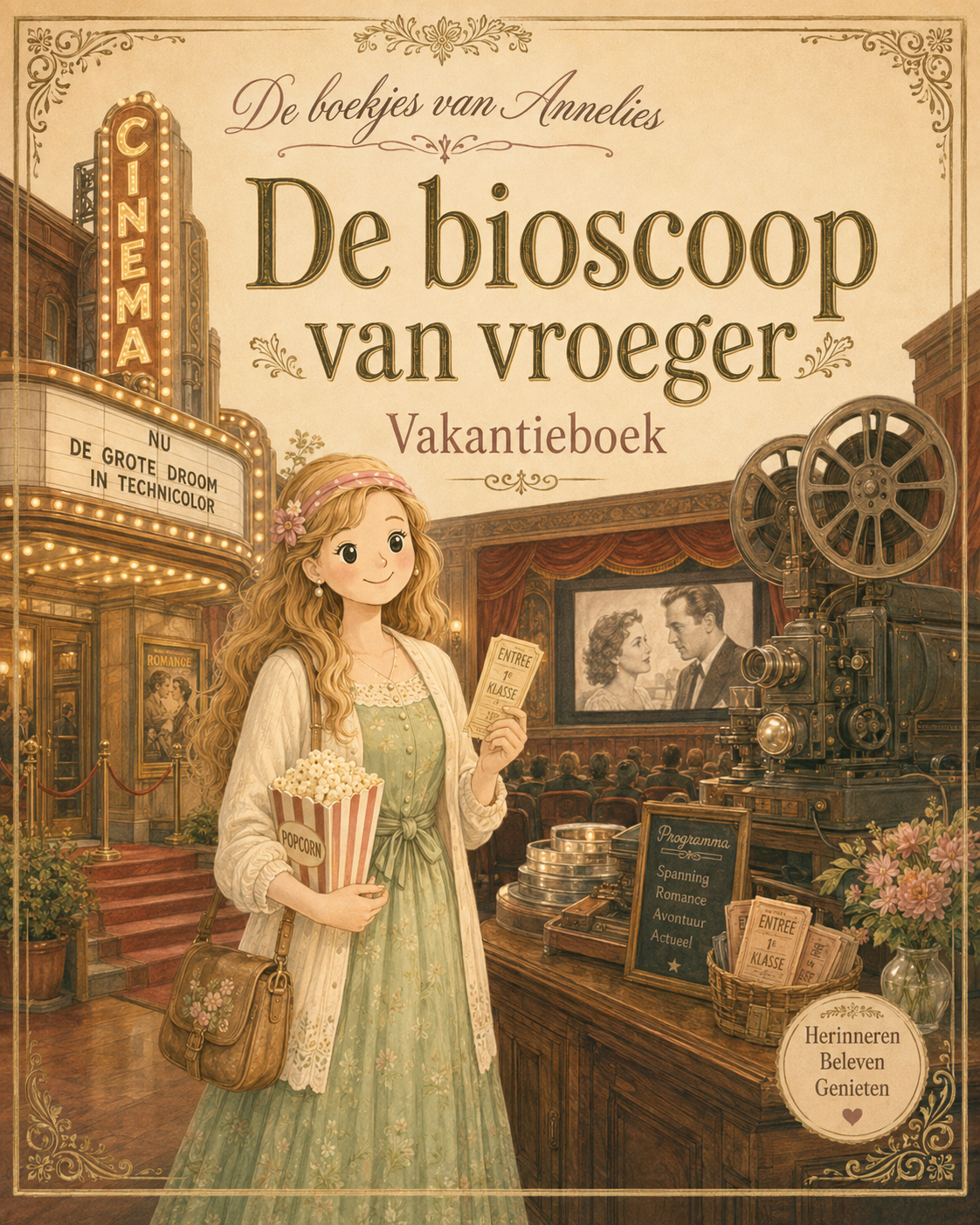 De Bioscoop van Vroeger — boekje Annelies om af te drukken
