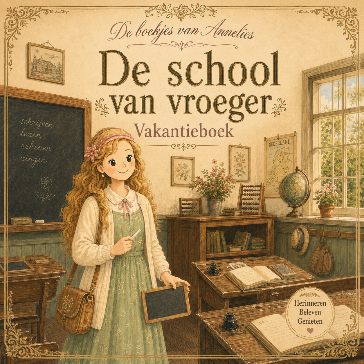 ANNELIES 10 de school van vroeger square cover