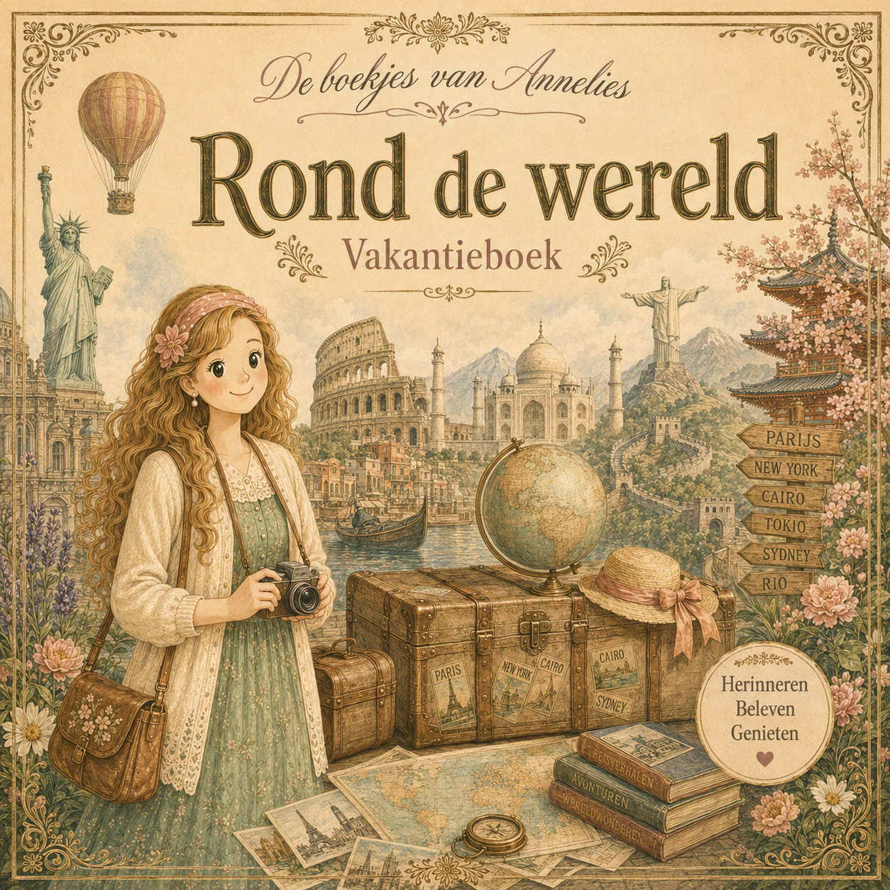 ANNELIES 13 de markt van vroeger square cover