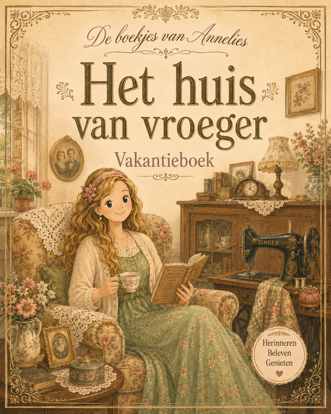 Het Huis van Vroeger — boekje Annelies om af te drukken